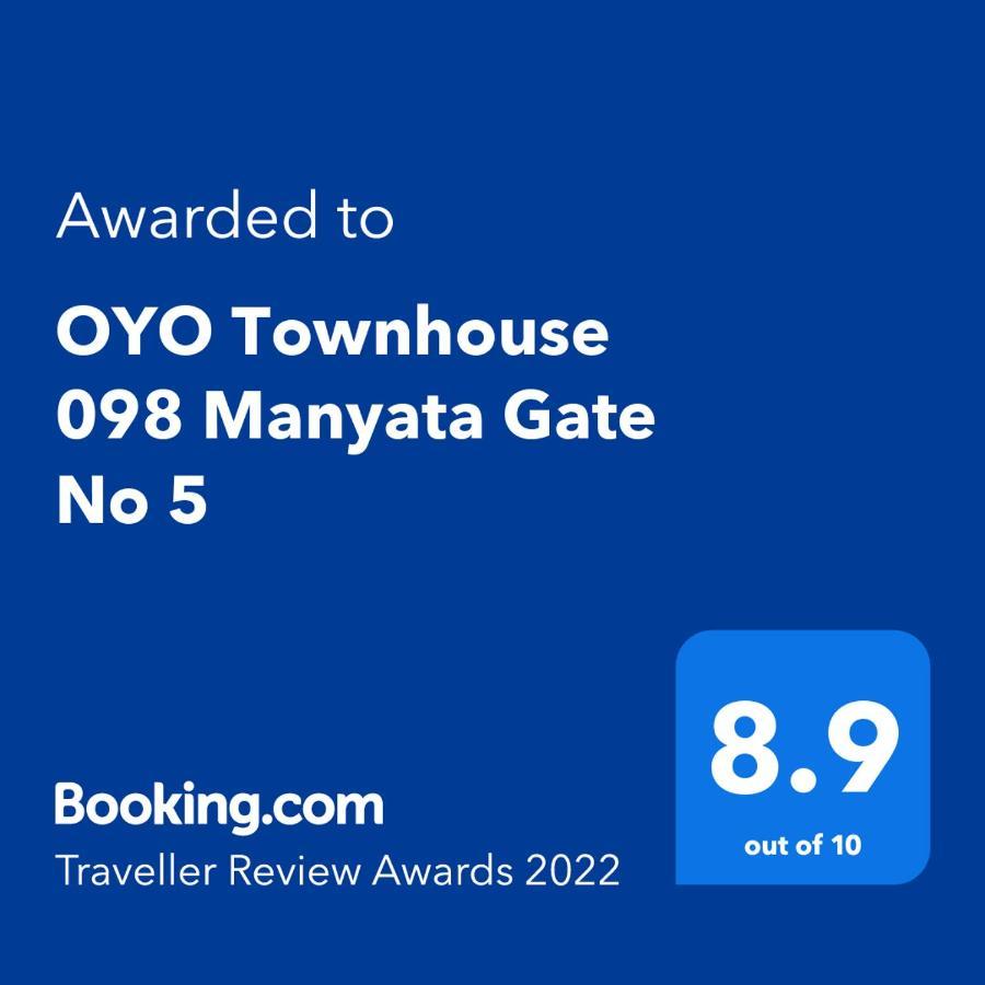 Oyo Townhouse 098 Manyata Gate No 5 Hotel Bangalore Exterior foto